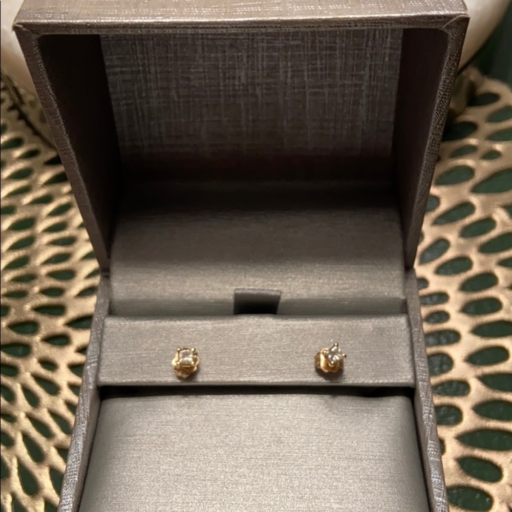 Diamond Earrings 14K